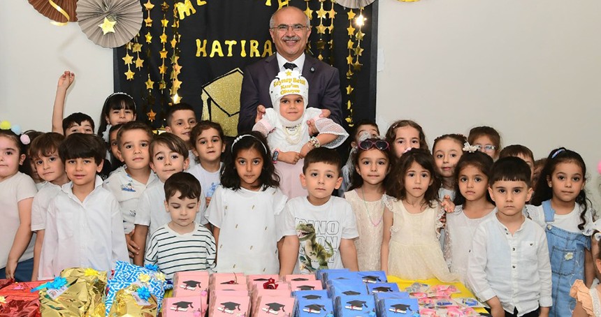 Malatya'daki Nezaket okullarında "İlk Karnem" heyecanı