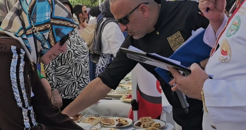 Mardin’de Şam Börek yemek yarışması düzenlendi