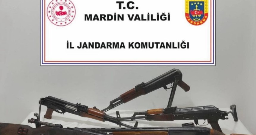 Mardin’de silah kaçakçılığı operasyonu: Bir gözaltı