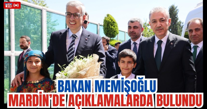 Sağlık Bakanı Memişoğlu, Mardin'de konuştu: