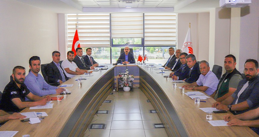 Bingöl’de İl Su Kurulu toplantısı gerçekleştirildi