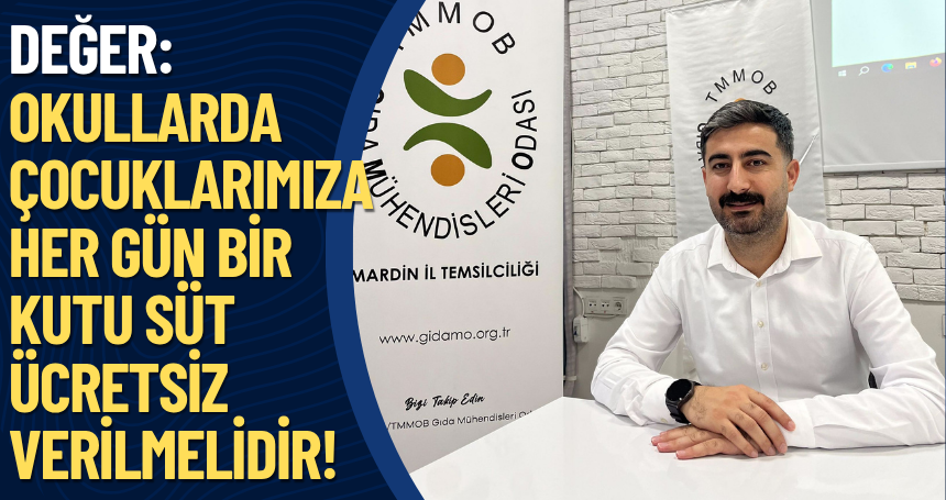 Değer: Okullarda çocuklarımıza her gün bir kutu süt ücretsiz verilmelidir!