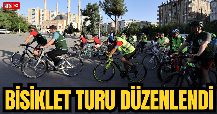 Mardin'de 12. Yeşilay Bisiklet Turu düzenlendi