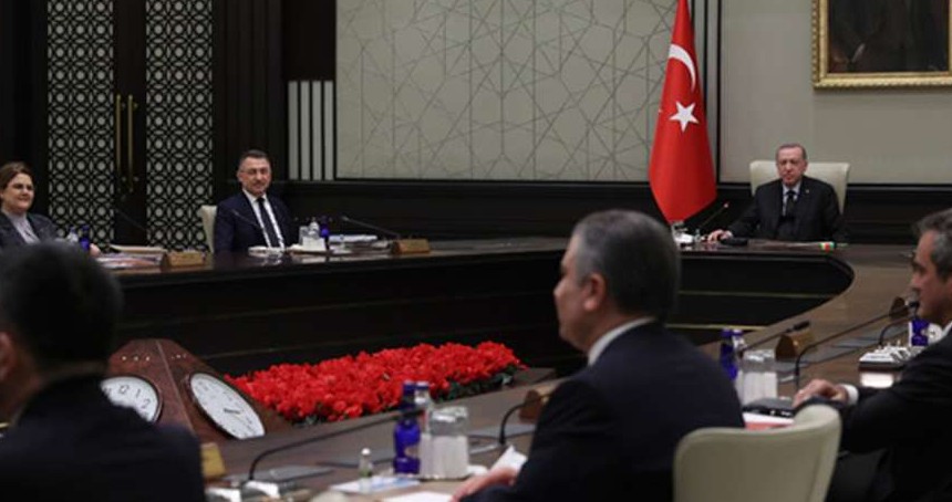 Cumhurbaşkanlığı Kabinesi Beştepe'de toplanıyor