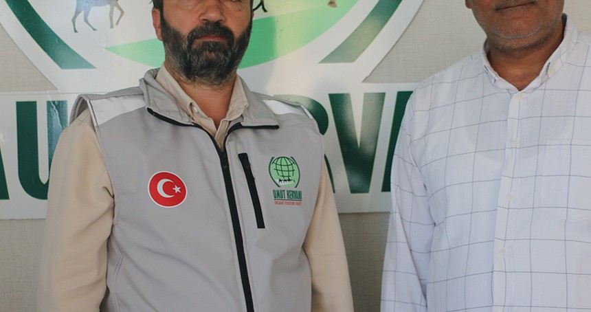 Gazze'ye destek amacıyla düzenlenen kermesin gelirleri Umut Kervanı'na teslim edildi