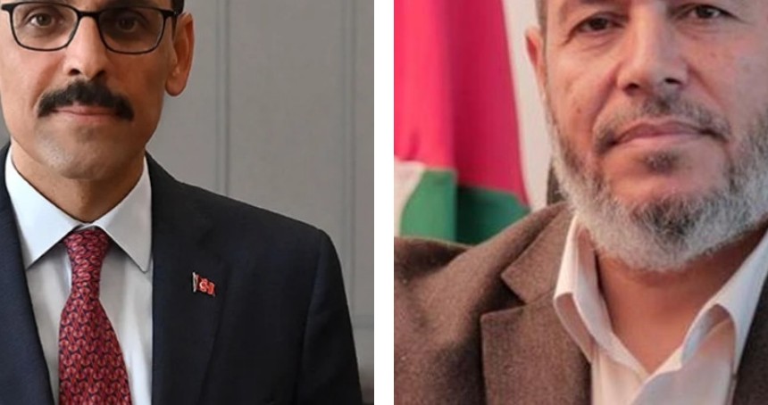 HAMAS'tan Türkiye ile ateşkes teması: Halil el-Hayye, İbrahim Kalın'la görüştü