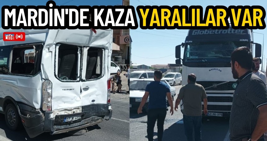 Mardin’de kaza, yaralılar var