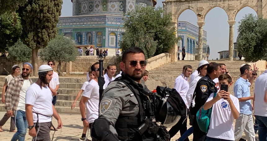 Mescid-i Aksa'da Talmudî ritüeller ve provokasyonlar sürüyor
