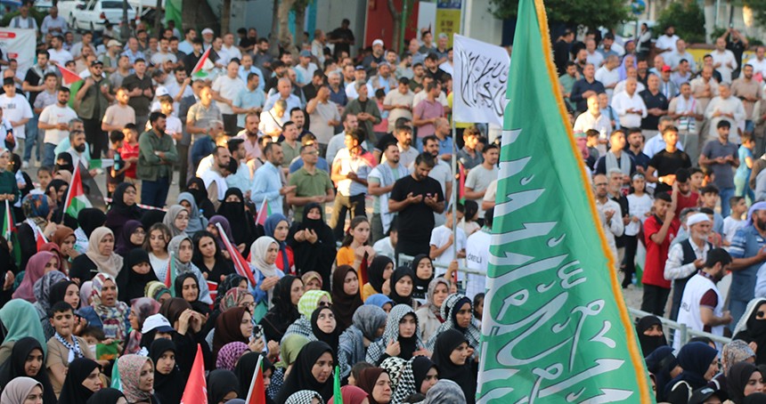 Şanlıurfa’da siyonist vahşete karşı 'Büyük Gazze Mitingi' düzenlendi