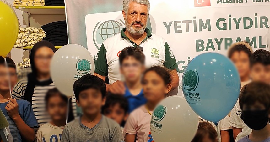 Umut Kervanı’ndan Adana'da yetimlere bayramlık sevinci