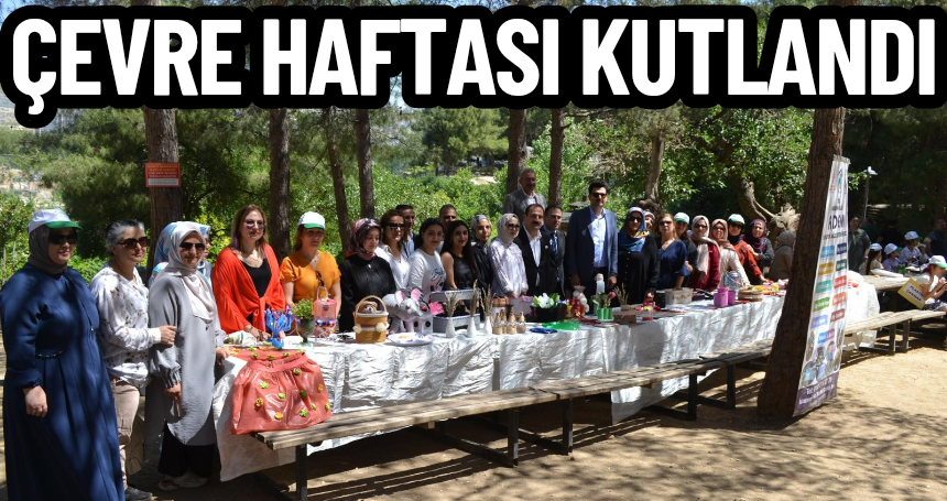 Çevre haftası kutlandı
