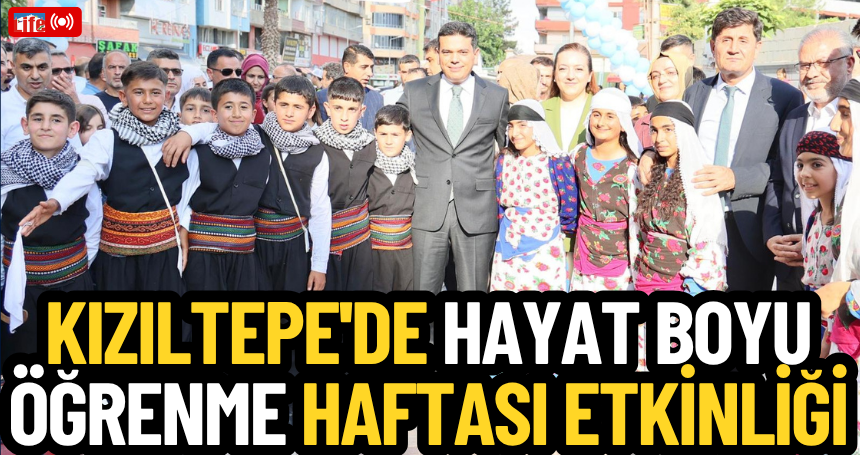 Kızıltepe'de Hayat Boyu Öğrenme Haftası dolayısıyla etkinlik düzenlendi