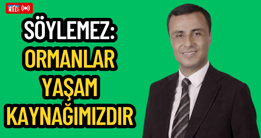 Söylemez: Ormanlar yaşam kaynağımızdır