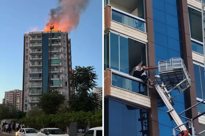 Bayram öncesi acı haber! 13 katlı apartmanda yangın: 2'si çocuk, 3 kişi hayatını kaybetti