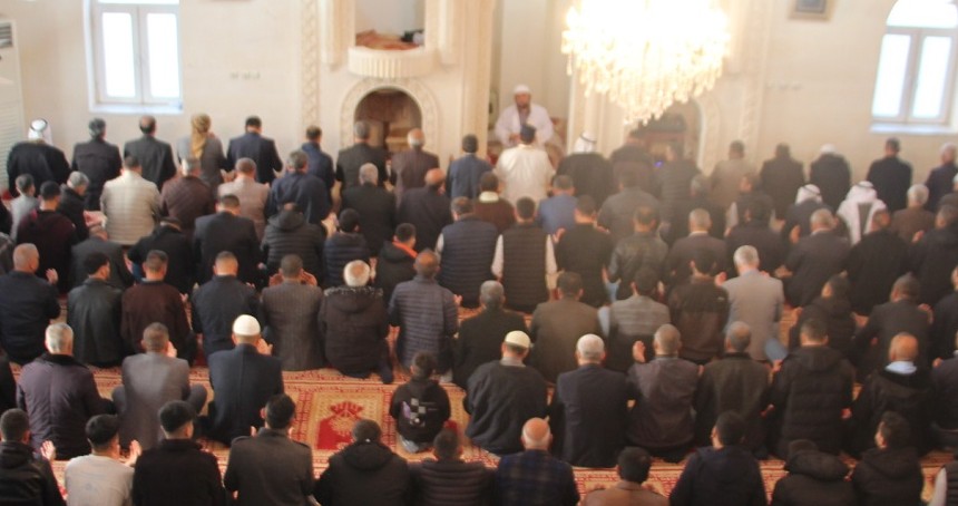 Mardin'de Kurban Bayramı namazı coşkuyla kılındı