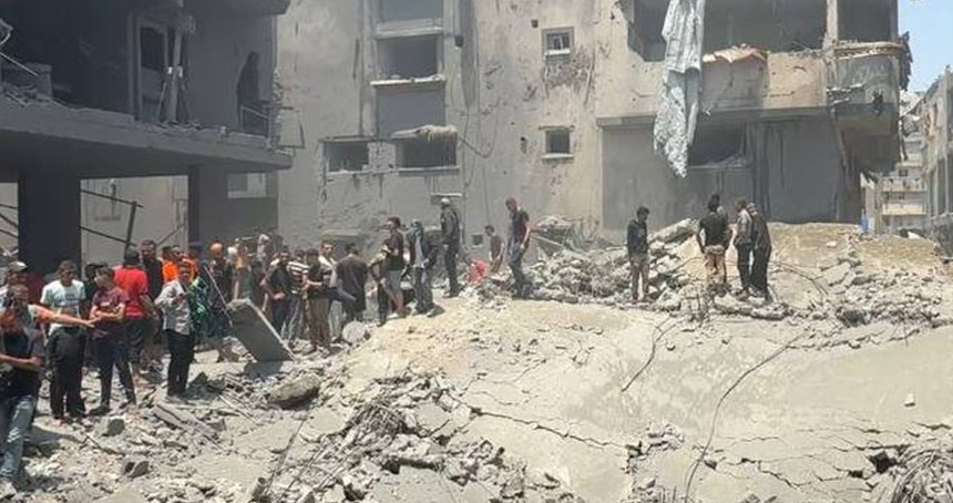 Gazze'de yeni bir katliam: En az 15 şehit, 50'den fazla yaralı