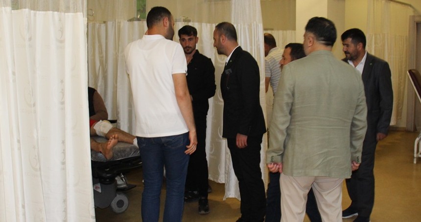 HÜDA PAR Ağrı İl Başkanı ve Teşkilatı, Kurban Bayramı’nda hastaları ziyaret etti