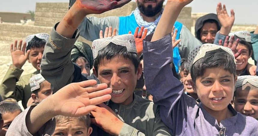 Yetimler Vakfı’ndan Afganistan'da kurban eti yardımı