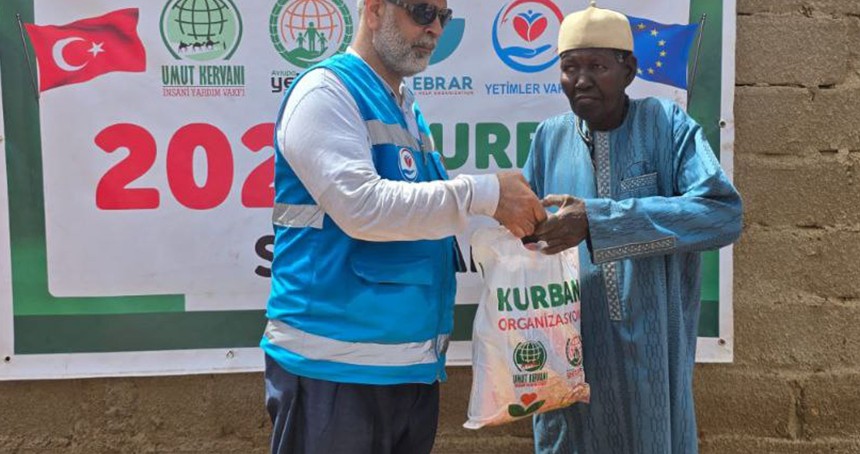 Afrika'ya uzanan kurban kardeşliği Senegal'de yaşatıldı