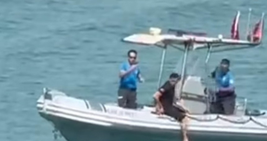 Seyhan Baraj Gölü'ne düşen kadın son anda kurtarıldı