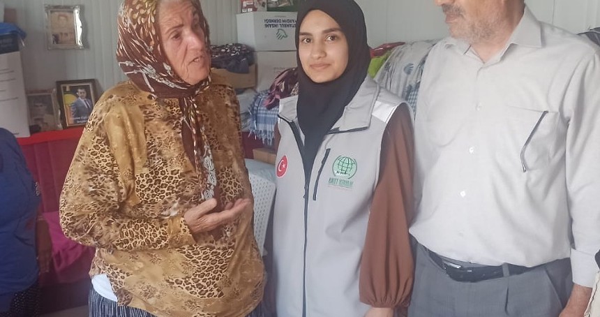 Sosyal medyadan yayılan yardım çağrısı karşılıksız kalmadı
