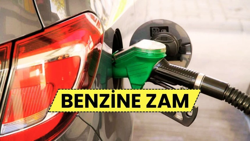 Benzine zam geldi