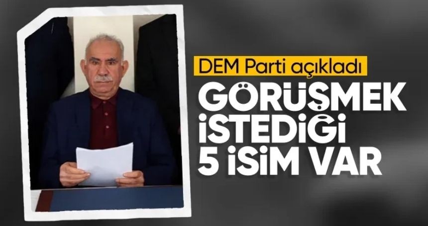 DEM Parti'den İmralı Adası açıklaması