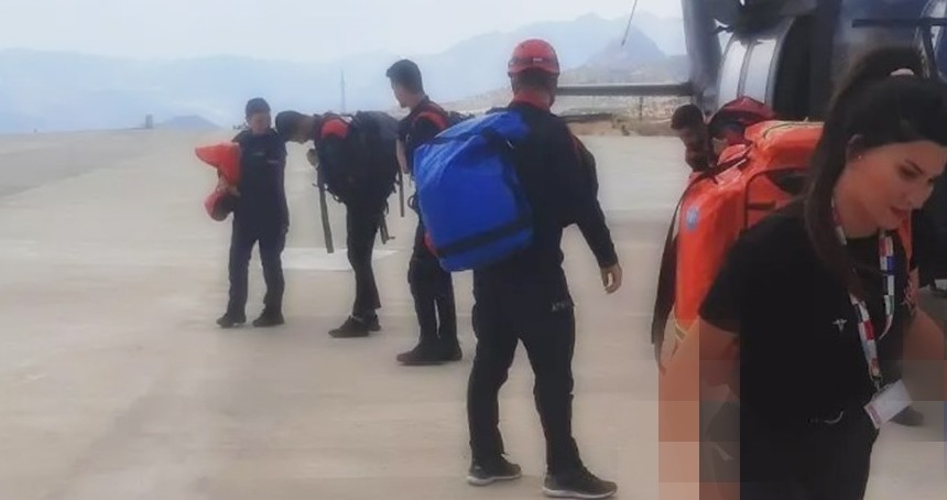 Gabar Dağı’nda petrol çalışanı kayalıklardan düştü