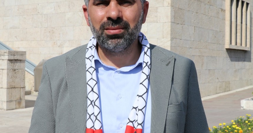 HÜDA PAR Mersin Milletvekili Dinç: Gazze için vicdan yürüyüşleri yeni bir dünya düzeninin temelidir