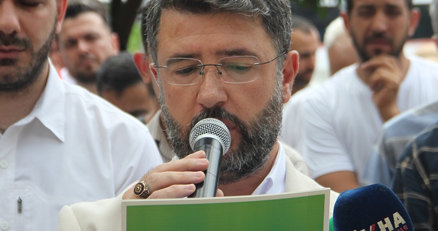 Adana'dan Küresel Vicdan Yürüyüşü'ne destek