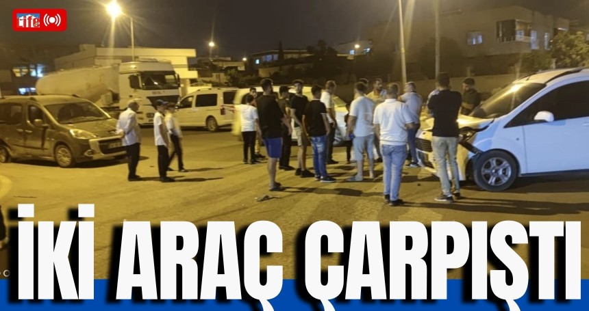 Mardin'de iki araç çarpıştı