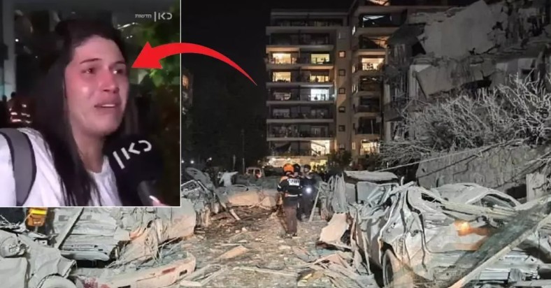 İsrailli kadının gözyaşları! Hüngür hüngür ağladığı şeye bakın