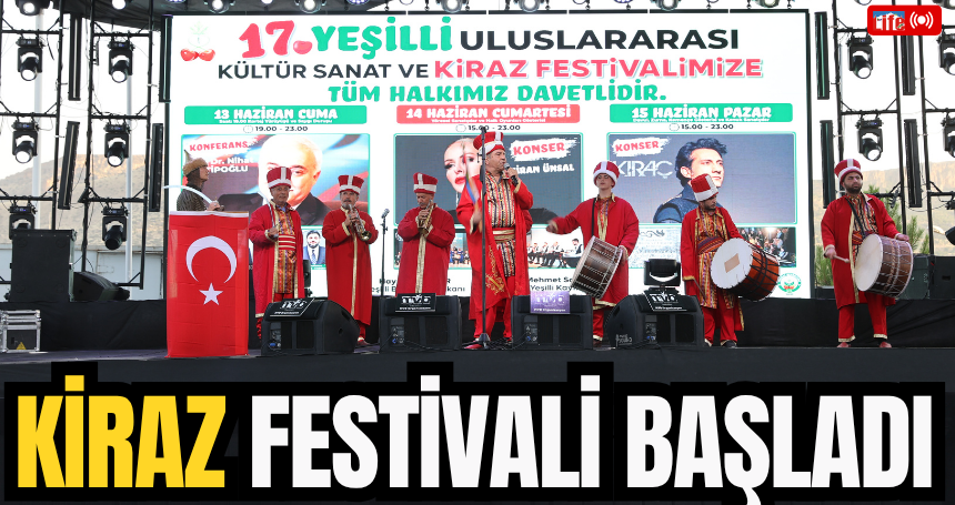 Kiraz festivali başladı