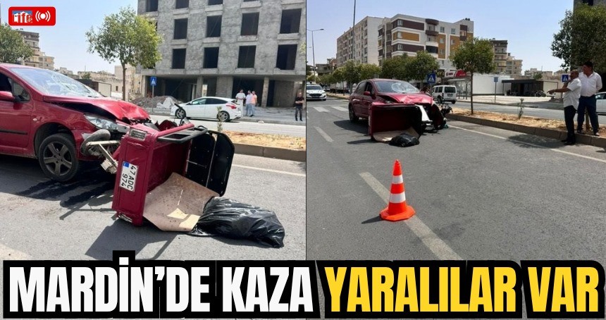 Mardin’de kaza, yaralılar var
