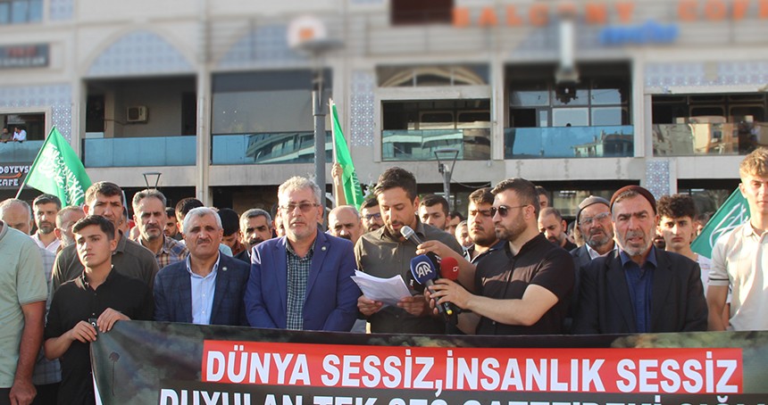 Şırnak’tan Gazze’deki soykırıma tepki direnişe destek çağrısı