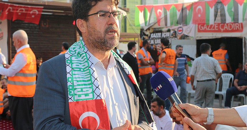Coşkun: Savaşa gidemiyoruz ama onların acısını burada paylaşarak üzerimize düşeni yapıyoruz