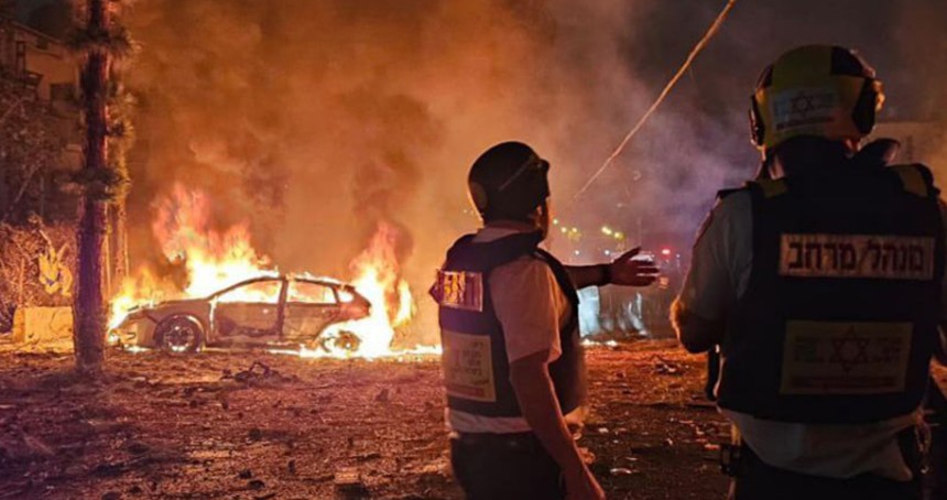 İran'dan siyonist rejime misilleme: Hayfa kenti füzelerle vuruldu