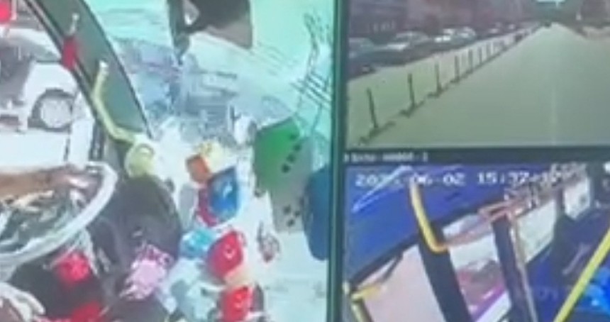 Sürücünün umursamazlığı kamerada: Minibüs yaşlı adamı hayattan kopardı