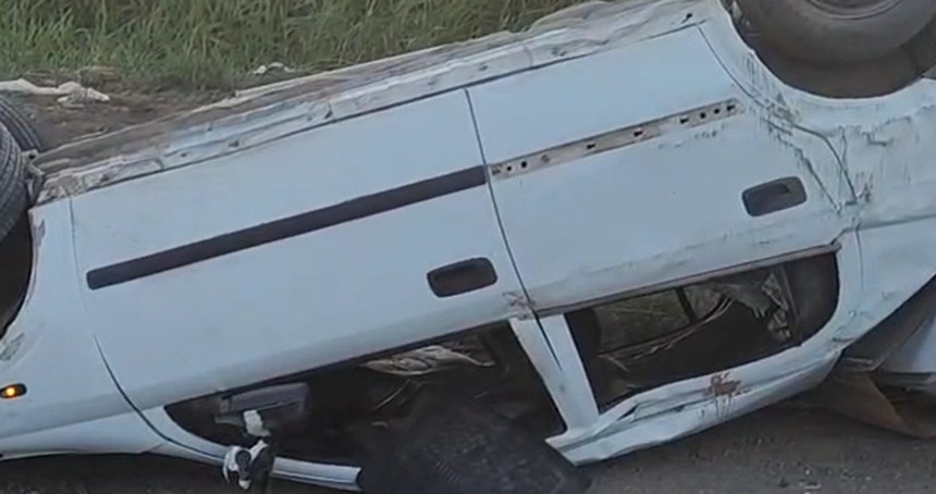 Sürücüsü ve yolcuları çocuk olan otomobil takla attı: Bir ölü 4 yaralı!