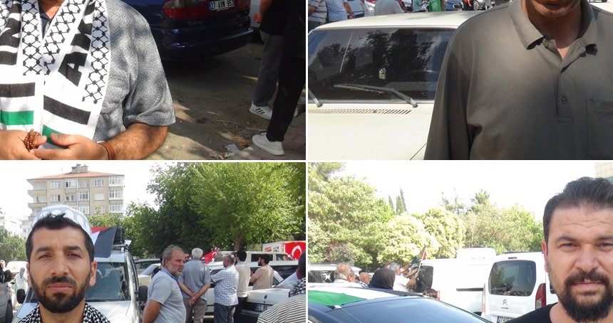 Gaziantepliler: Gazze için atılan her adım değerli, saflar netleşmeli