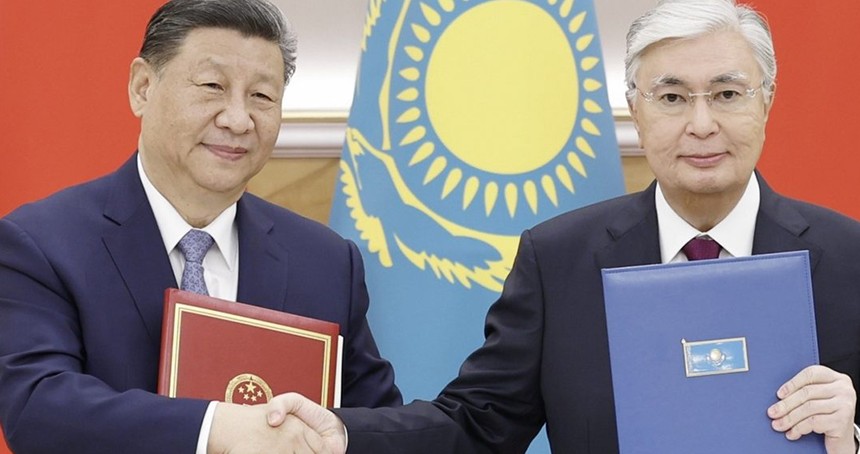 Kazakistan ile Çin arasında 24 anlaşma imzalandı