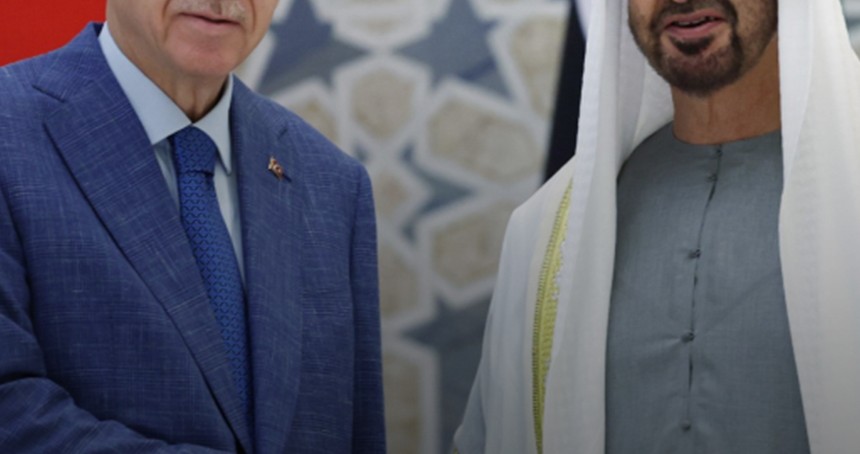 Cumhurbaşkanı Erdoğan, BAE Devlet Başkanı Al Nahyan ile görüştü