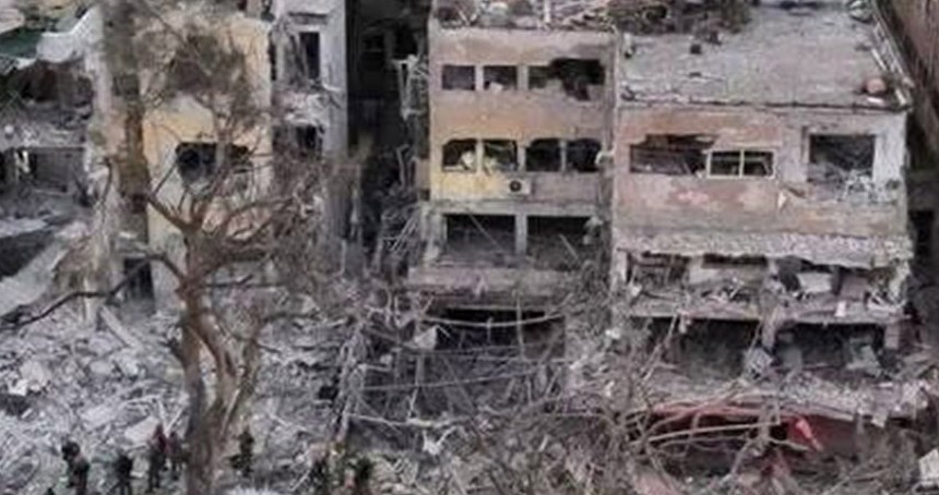 Siyonist rejimde 24 bina yerle bir oldu, binlerce kişi tahliye edildi
