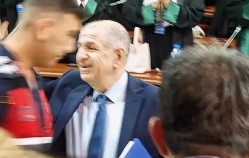 Ümit Özdağ'ın tahliye kararını aldığı an