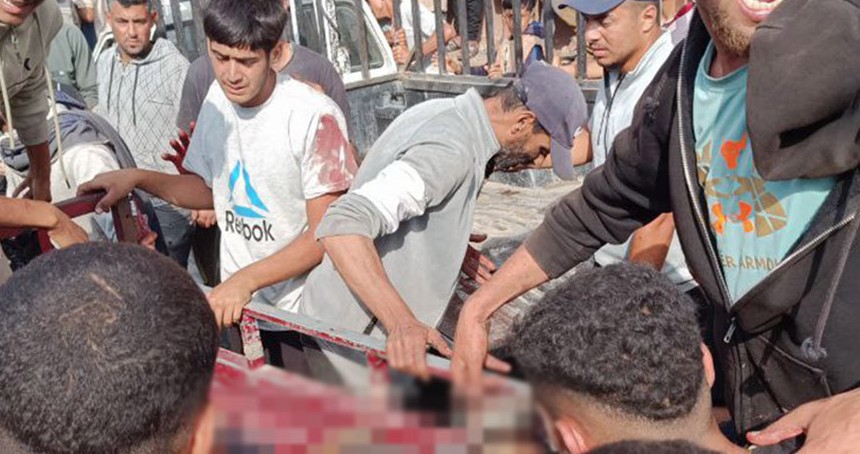Yine yardım noktasında katliam: En az 50 şehit, yüzlerce yaralı