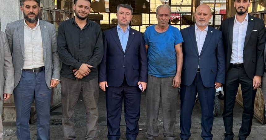 HÜDA PAR Adana İl Başkanı Beyazçiçek’ten Ceyhan’a ziyaret