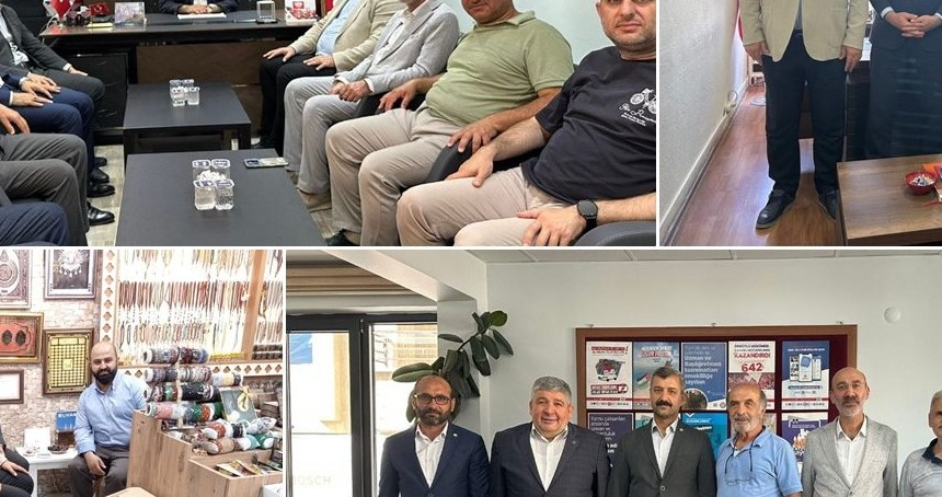 HÜDA PAR heyeti Balıkesir'de temaslarda bulundu