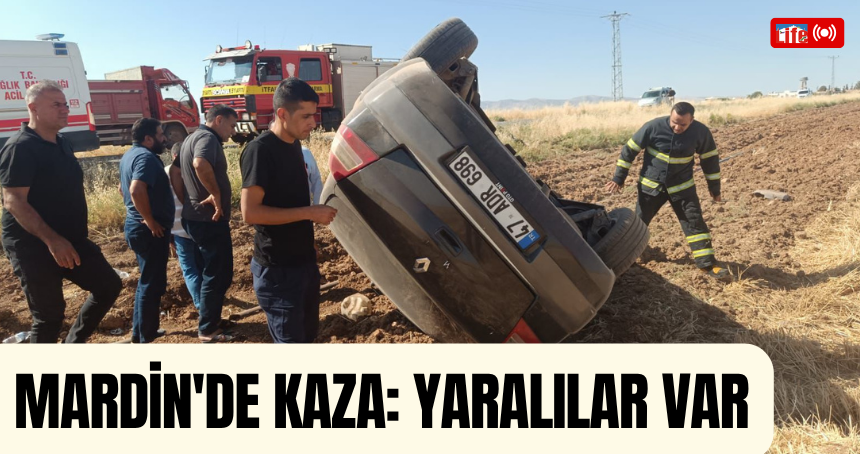 Mardin'de kaza: Yaralılar var