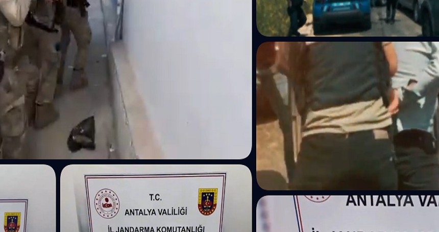 Antalya'da Narkokapan operasyonu: 104 tutuklama