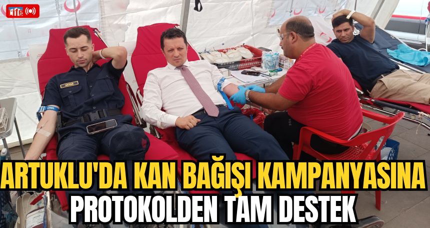 "Birbirimize Candan Bağlıyız Mardin" Sloganıyla Kan Bağışı Kampanyasına Yoğun Katılım